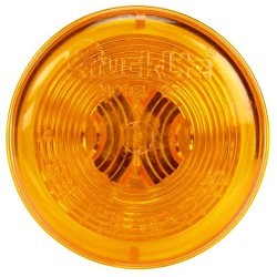 Truck-Lite® 30200Y Marker Clearance Light, Yellow, Incandescent Lamp, Grommet Mount, Polycarbonate Housing, 12 V Power Source