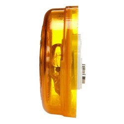 Truck-Lite® 30200Y Marker Clearance Light, Yellow, Incandescent Lamp, Grommet Mount, Polycarbonate Housing, 12 V Power Source