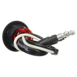 Truck-Lite® 33050R Marker Clearance Light, Red, Led Lamp, Grommet Mount, Polycarbonate Housing, 12 V Power Source