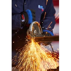 UA® SAIT® 20903 Depressed Center Wheel, 4-1/2 in Wheel Dia, 0.0938 in Wheel Thickness, 7/8 in Center Hole, 60 Grit, Aluminum Oxide Abrasive