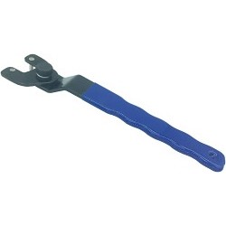 UA® 4319 Adjustable Wrench, Plastic Body, Steel + Rubber