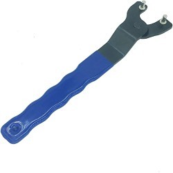 UA® 4319 Adjustable Wrench, Plastic Body, Steel + Rubber