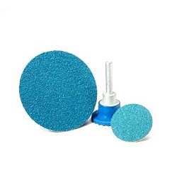 UA® SAIT® 55273 Coated Abrasive Laminated Disc, 2 in Disc Dia, 50 Grit, Course Grade, Zirconia Alumina Abrasive