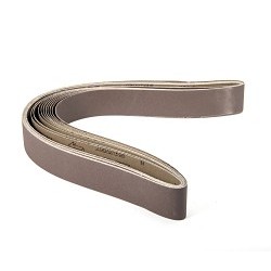 UA® SAIT® 61124 Benchstand Belt, 3/8 in Belt Width, 13 in Belt Length, 60 Grit, Aluminum Oxide Abrasive, Cotton Backing