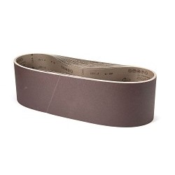 UA® SAIT® 63255 Benchstand Belt, 6 in Belt Width, 48 in Belt Length, 80 Grit, Aluminum Oxide Abrasive, Cotton Backing