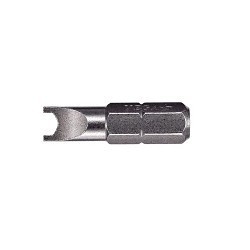 VEGA 125SP08A Spanner Bit, Imperial, #8 Point, 1 in Overall Length, Gunmetal Grey, S2 Modified Steel