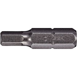 VEGA 230P2F Power Bit, Imperial, Phillips Point, #2 Point, 1 in Overall Length, Phillips, Gunmetal Gray, S2 Modified Steel