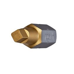 VEGA AMB1SQ1-50 Driver Bit, Imperial, Square Point, #1 Point, 1 in Overall Length, Square, S2 Modified Steel