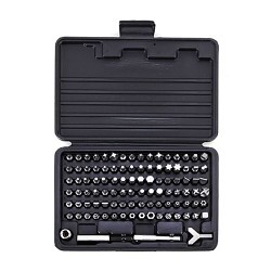 VEGA VHS100A Screwdriver Bit Set, Master, 1/4 in Hex, 100 Piece