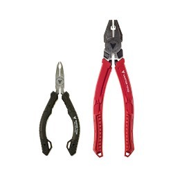 Vampire Tool VT-001-S2F Plier Set, Mini, Linesman Pliers Type, 2 Piece
