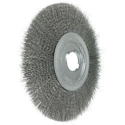 Weiler® Weiler® 01320-14 Crimped Wire Wheel, 12 in Wheel Dia, 1/2 in Wheel Thickness, 2 in Center Hole