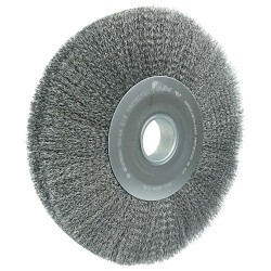 Weiler® Weiler® 03230 Crimped Wire Wheel, 12 in Wheel Dia, 1-9/16 in Wheel Thickness, 2 in Center Hole