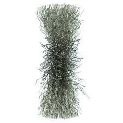 Weiler® 16963 Wheel Brush, 3 in Brush Dia, 5/8 in Face Width, 0.0118 in Filament/Wire Diameter, Crimped Wire, 1/2 to 3/8 in Arbor Hole
