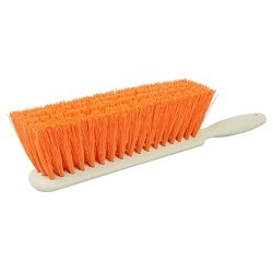 Weiler® 42213 Counter Duster, 9 in Brush, 1-3/4 in WD x 14 in LG Block, 14 in Overall Length, 2 in Trim Length, Polystyrene Trim, Fine