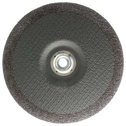 Weiler® Tiger® 57124 Grinding Wheel, 7 in Wheel Dia, 1/4 in Wheel Thickness, 24 Grit, Aluminum Oxide Abrasive