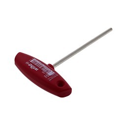 Wiha® Wiha® 33406 Hex Driver, Metric, T-Handle Handle, Steel, Anti-Corrosion Nickel