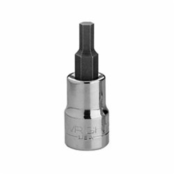 Wright Tool 3208 Shape III Socket Driver Bit, 3/8 in Square Drive, 1/4 in, 1-1/4 in L Bit, ASME B107.110