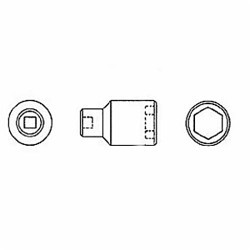 Wright Tool 6148 Shape III Standard Length Socket, 3/4 in Square Drive, 1-1/2 in, 12 Points