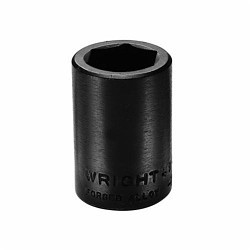 Wright Tool 4814 Shape I Standard Length Socket, 1/2 in Square Drive, 7/16 in, 6 Points