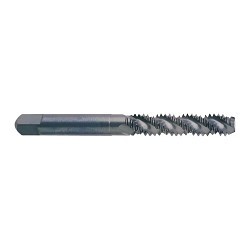 YG-1 T7295703 Spiral Flute Tap, Right Hand Cutting, 3/4-10 in, H3, Modified Bottom Chamfer, Right Hand, 4 Flutes, Bright, High Speed Steel