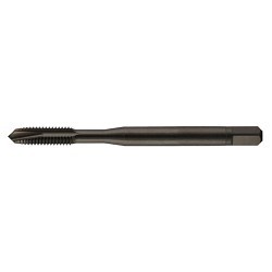 YMW Taps USA 372620 Spiral Point Tap, Right Hand Cutting, M6 x 1 mm, D5, Plug Chamfer, 3 Flutes, Oxide, High Speed Steel, Stainless Steel