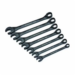 Apex® Crescent® CX6RWS7 Combination Wrench Set, Imperial, 7 Piece, 5/16 to 11/16 in, Black Oxide