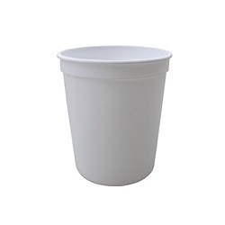 Encore Plastics LT41032 Paint Container, For Use With: Paints, Pastes And Adhesives, HDPE, White/Natural