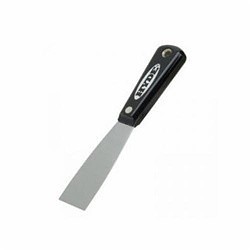 Hyde® 02150 Heavy Duty Putty Knife, 3-3/4 in L x 1-1/2 in W, High Carbon Steel Blade, Stiff Blade Flexibility