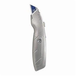 Irwin® 2082101 Standard Utility Knife, Retractable Blade, Screw, 1 Blades Included, Bi-Metal Blade, 7 in OAL