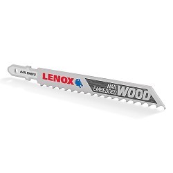 Stanley Black & Decker® Lenox® 1991408 High Strength Jig Saw Blade, 4 in L x 3/8 in W, 6, Bi-Metal Body