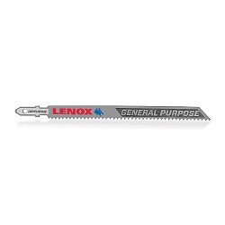 Stanley Black & Decker® Lenox® 1991408 High Strength Jig Saw Blade, 4 in L x 3/8 in W, 6, Bi-Metal Body