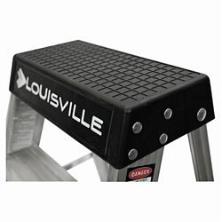 Louisville® AS3002 Step Stool, 2 ft Ladder Height, 300 lb Load, Aluminum